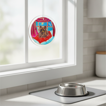 Night Sky Pet Portrait or Memorial Suncatcher