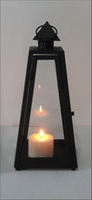 Black Metal Lantern Frame - Medium Size