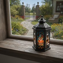 Little Owls Candle Lantern