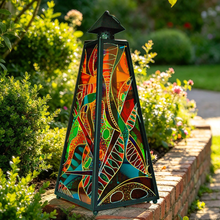 Multi Colour Abstract Lantern