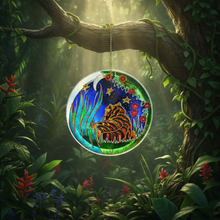 Tiger Art Sun Catcher