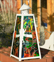 Cats in the Garden Large Lantern