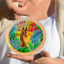 Giraffe Art Jungle Sun Catcher