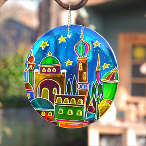 Bethlehem Skyline Christmas Window Decoration