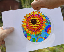Shining Sunflower Suncatcher