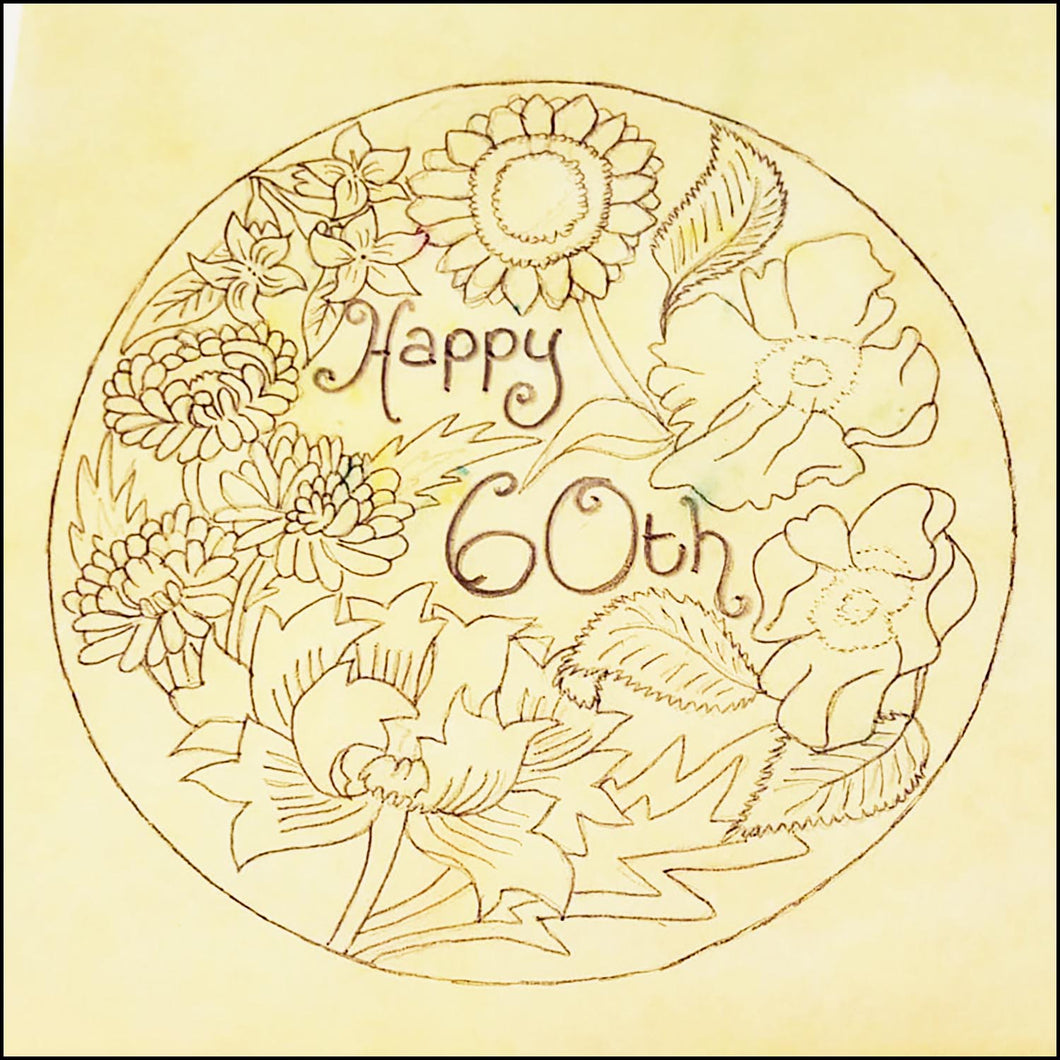 HAPPY 60th Designs for Nicci Hart