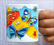 Butterfly Mug & / OR Drinks Coaster