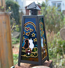 Cat Couple Tealight Lantern